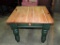 Painted Pine Side Table With 1 Drawer