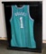 Muggsy Bogues Autographed #1 Jersey