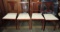 LegoMatic Mahogany Folding Chairs