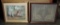2 Nice Needlework Pictures In Frames