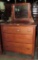 Vintage Walnut 2 Pc Bedroom Set