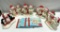 5 Hallmark Snow Men Cloth Battery Operated Decorations Plus 4 New Books