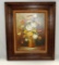 Vintage Signed Oil On Canvas By Giddy In Frame