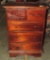 Vintage Pine 2 Over 3 Side Chest