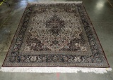 Room Size Silk Persian Hand Woven Carpet