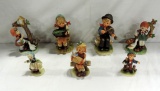 7 Hummel Type Bisque/China Figurines