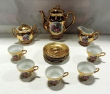 Sterling China Tea Set