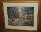 L. Gordon Limited Edition Color Print In Frame