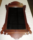 Mahogany Chippendale Wall Mirror