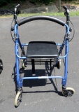 Essemital Feather Lite Walker With Chair & Basket