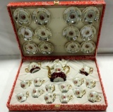 27 Pc. Vintage Japanese Tea Set New In Box