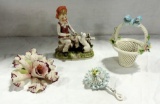 4 Pcs. Capodimonte China