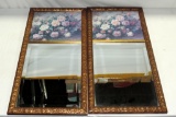 2 Matching Wall Mirrors In Frames