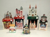 5 Pc. Hearthside Christmas Village Items