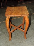 Oak Plant Stand