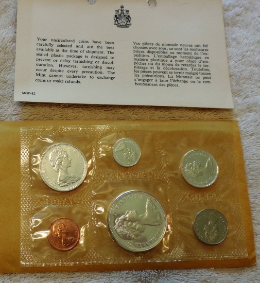 1967 Proof Like Canada Coin Set 100th Anniversary