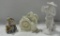 Lenox Porcelain Clock, Oriental Mud Man & Oriental Man Figurine