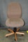 Beige Cloth Office Chair