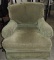 Henredon Green Velvet Arm Chair