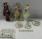 Vintage Figurine & Cup & Saucer Lot