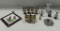 Brass Mini Furniture, Mini Cloisonné Vases And More