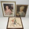 Lot Of 3 Framed Prints