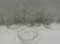Box Lot Glass Bowls Flower Frog, Bakeware