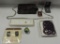 Sterling Pendent On Chain, Glass Beaded Necklace, Purse And More