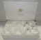12 Pc. Dublin Lead Crystal Martini Set In Box