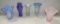 5 Art Glass/Colored Glass Vases