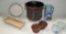 Embossed Copper 2 Handle Pot Plus More