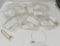 Box Lot Shark M Co. Collar Necklaces Or Chain With Shark Tooth Pendent