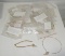 Box Lot Shark M Co. Collar Necklaces Or Chain With Shark Tooth Pendent