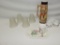 4 Frosted Glass Shades, Ceramic Stein & More