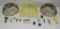 Tray lot Liquor Bottle Stoppers And Screen Fly Covers