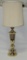 Brass Table Lamp With Shade