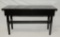 Black Painted Stool