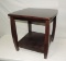 Mahogany End Table