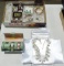 Tray Lot Costume Jewelry With Vintage Barbie Wrist Watch Set In Case