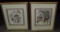 2 Williamsburg Va. Building Prints
