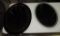 2 Oval Mirrors