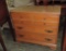 1970's Maple 3 Drawer Chest