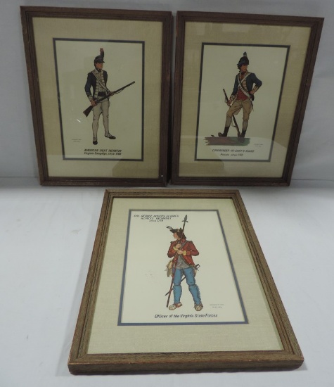 3 Severe & Case Color Revolutionary Soldier Prints