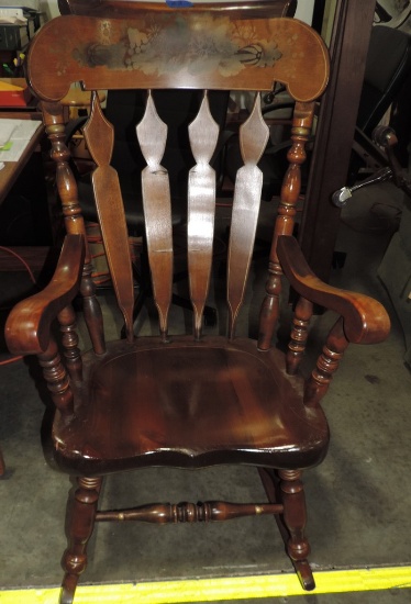 Pine Hitchcock Style Rocker