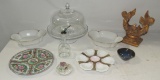 Box Lot Glassware, Porcelain And Pottery