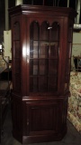 Mahogany Corner Cabinet
