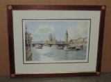 Bob Wright Limited Edition Color Print In Frame