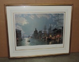 Stobart Limited Edition Color Print In Gold Frame