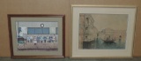 2 Framed Color Prints