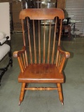 Maple Colonial Style Rocker